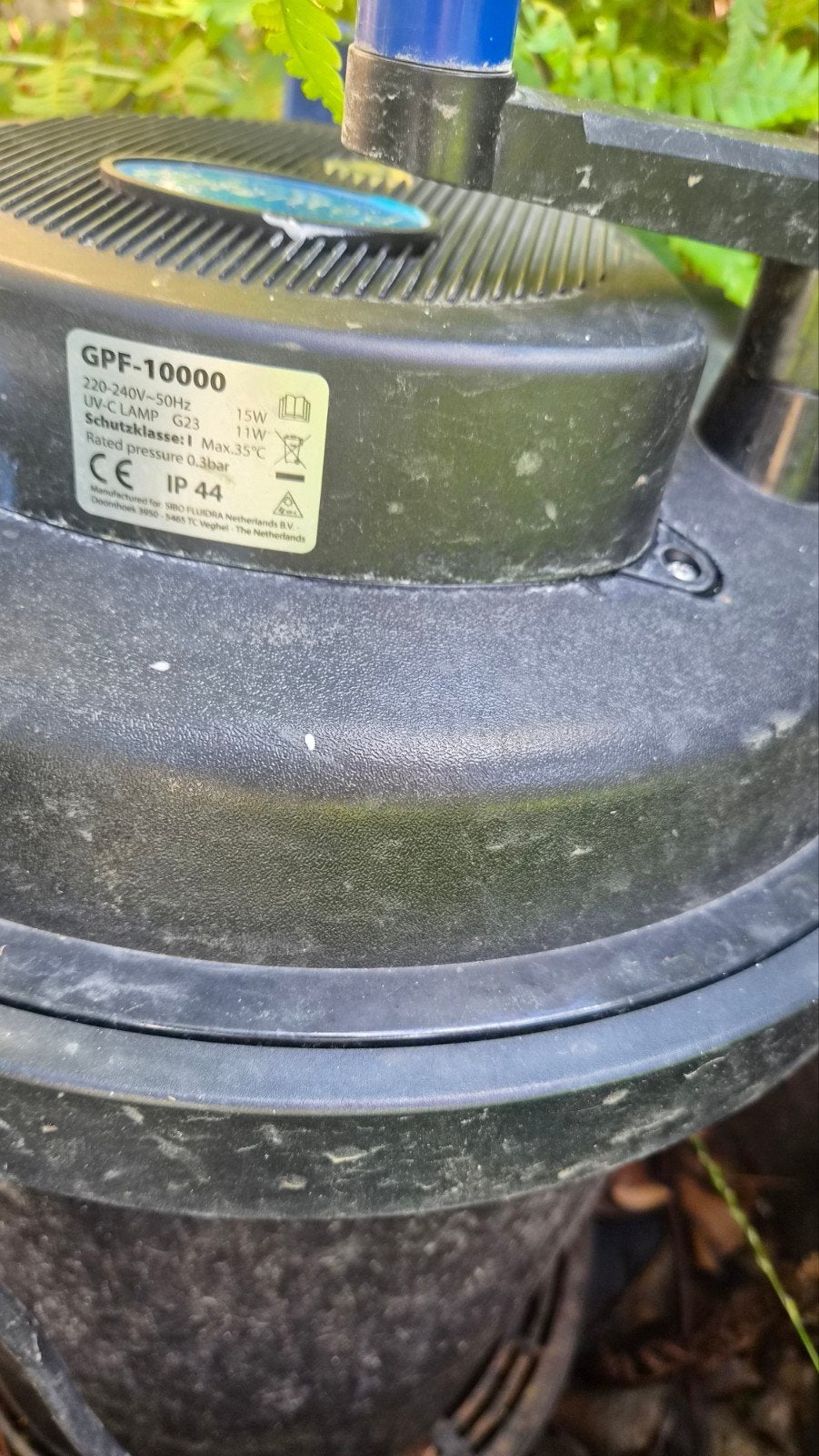 AquaForte GPF-10000 Drukfilter  Vijvers - Zo goed als nie, Tuin en Terras, Ophalen, Zo goed als nieuw