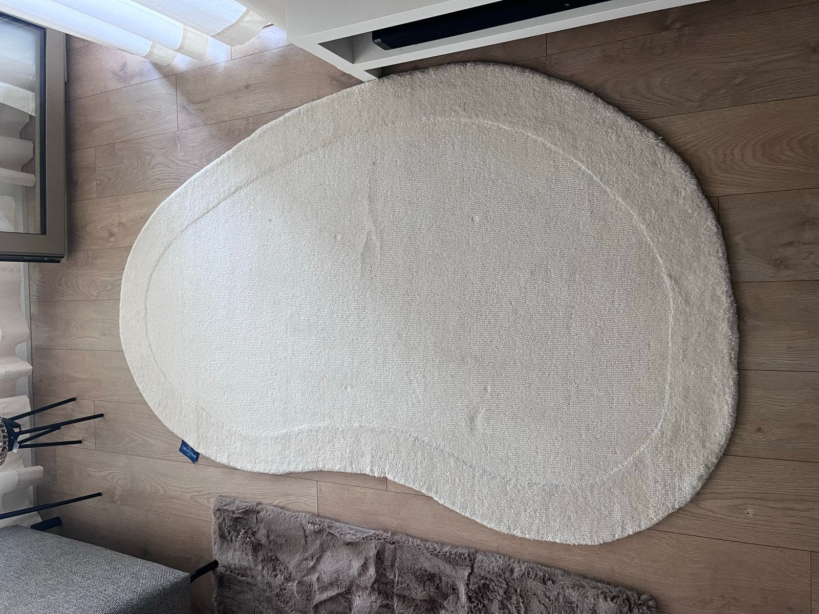 Villeroy & Boch Crème Vloerkleed - Zo goed als nieuw, 100 tot 150 cm, Ophalen of Verzenden, Zo goed als nieuw, Crème