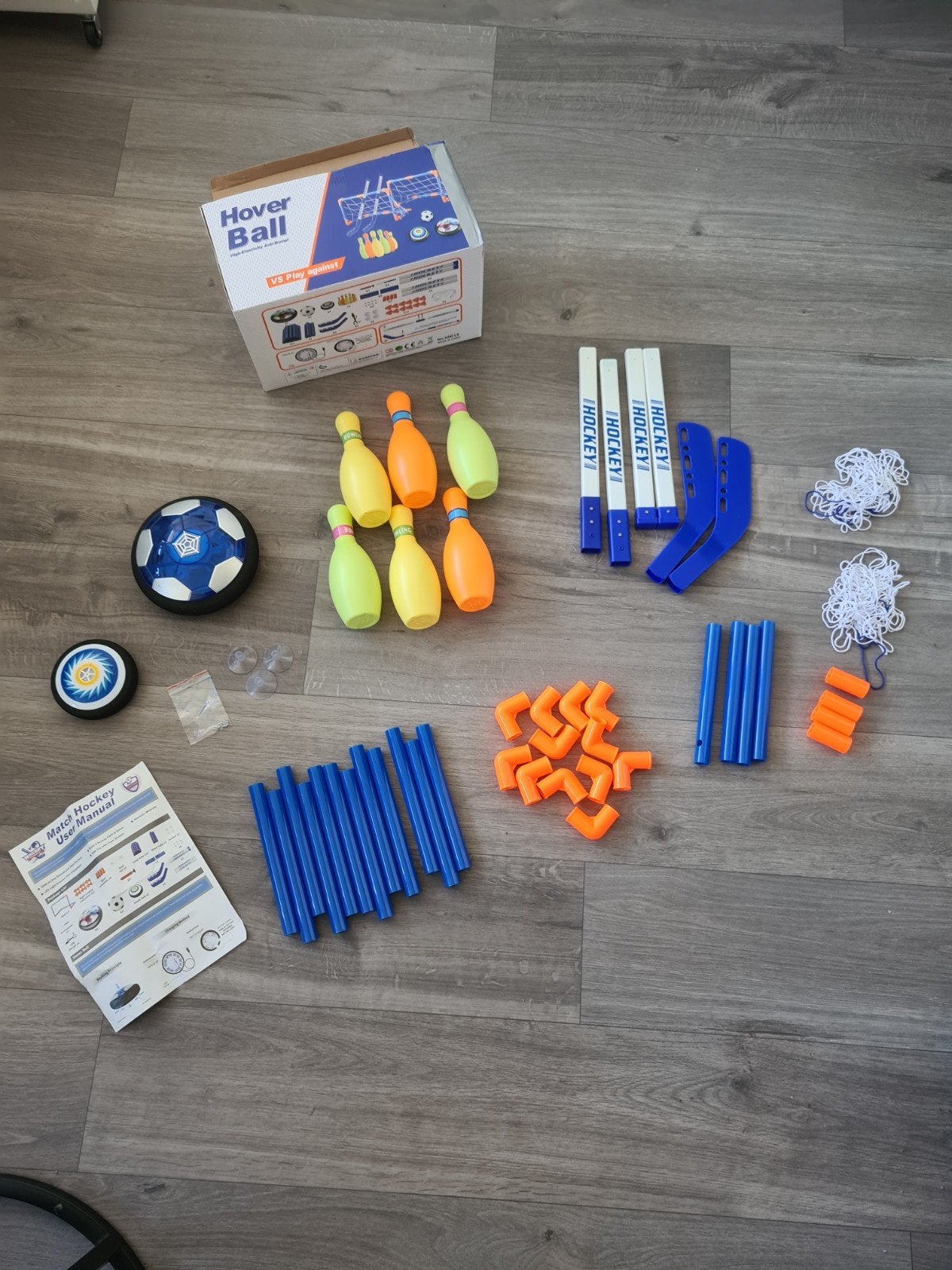 Football 3-in-1 Hockey Speelset, Ophalen, Gebruikt