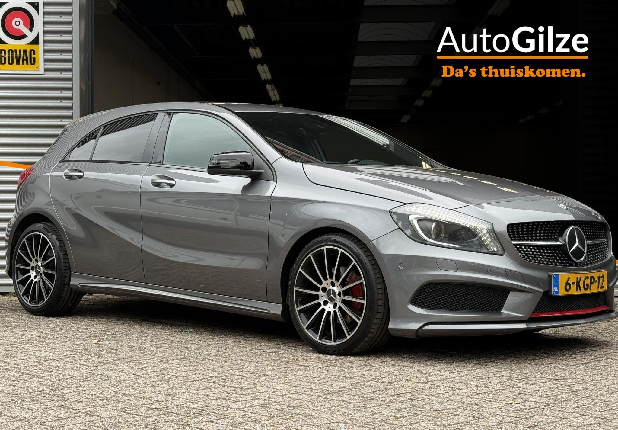 Mercedes-Benz A-klasse 200 AMG Line l Harman Kardon l Navi l, Auto's, Voorwielaandrijving, Gebruikt, Euro 6, Bedrijf