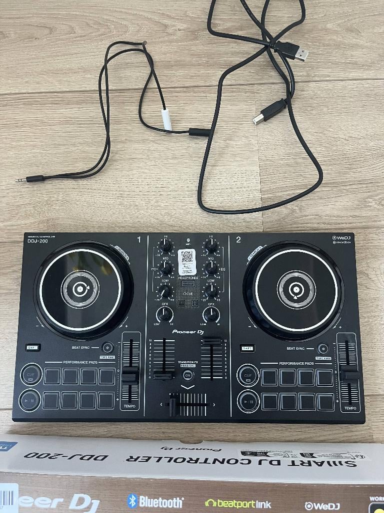 Pioneer AlphaTheta DDJ200 DJ controller, Muziek en Instrumenten, Dj-sets en Draaitafels, Ophalen of Verzenden, Zo goed als nieuw