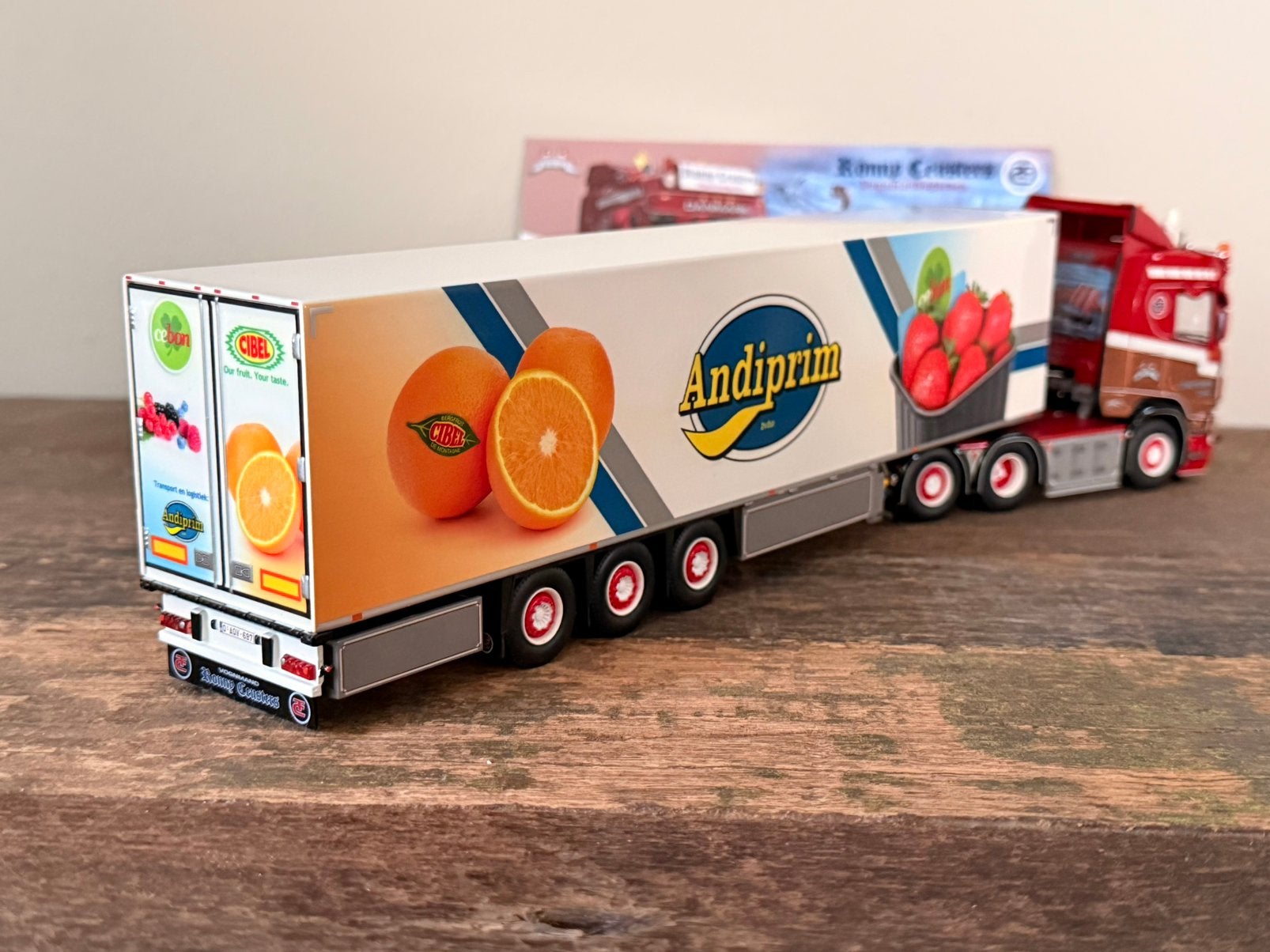 Tekno - Scania next gen Ronny Ceusters, Ophalen of Verzenden, Zo goed als nieuw, Bus of Vrachtwagen, Tekno