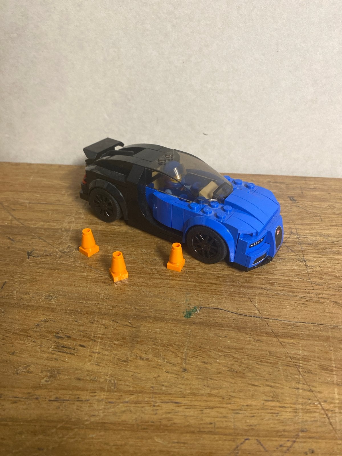 LEGO Speed Champions Bugatti Chiron 75878 met boekje, Ophalen, Gebruikt, Overige merken