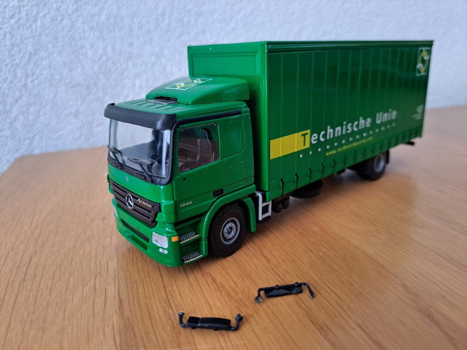 lion toys mercedes actros technische unie, Ophalen of Verzenden, Zo goed als nieuw, Bus of Vrachtwagen, Lion Toys