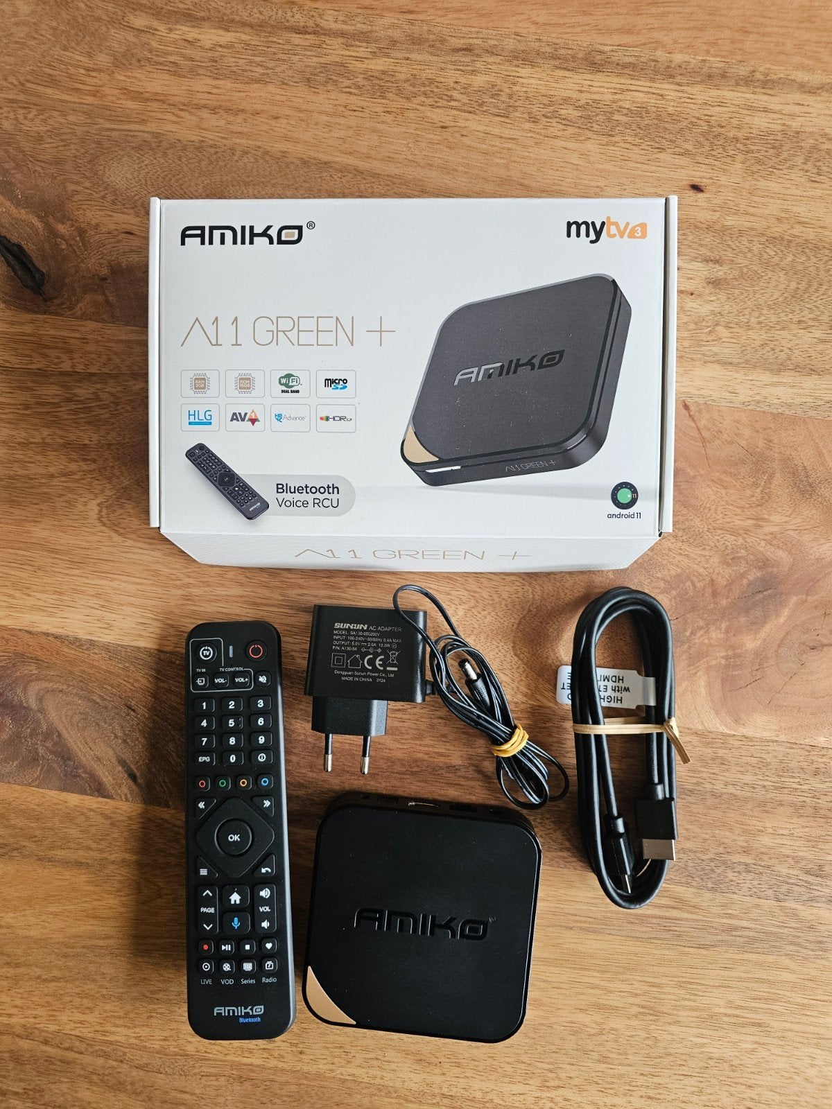 Amiko 11 green, Ophalen of Verzenden, Zo goed als nieuw