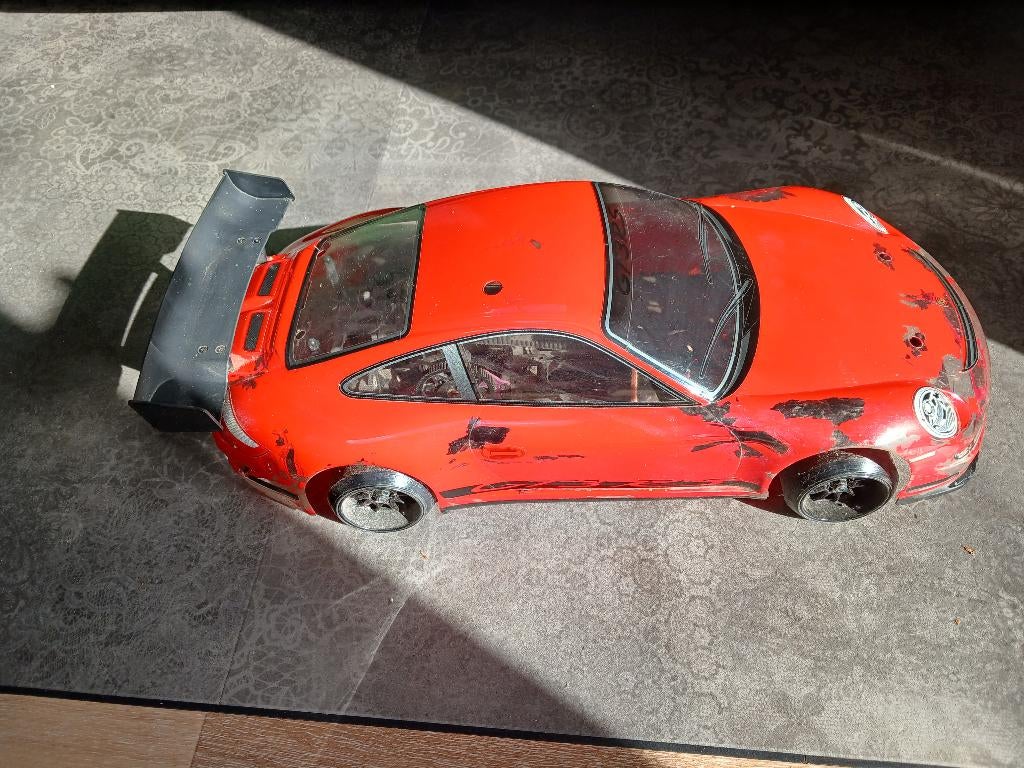 Rc car bestuurbare auto traxxas hpi racing 2 takt project, Gebruikt, Auto offroad, Overige schalen, Overige typen