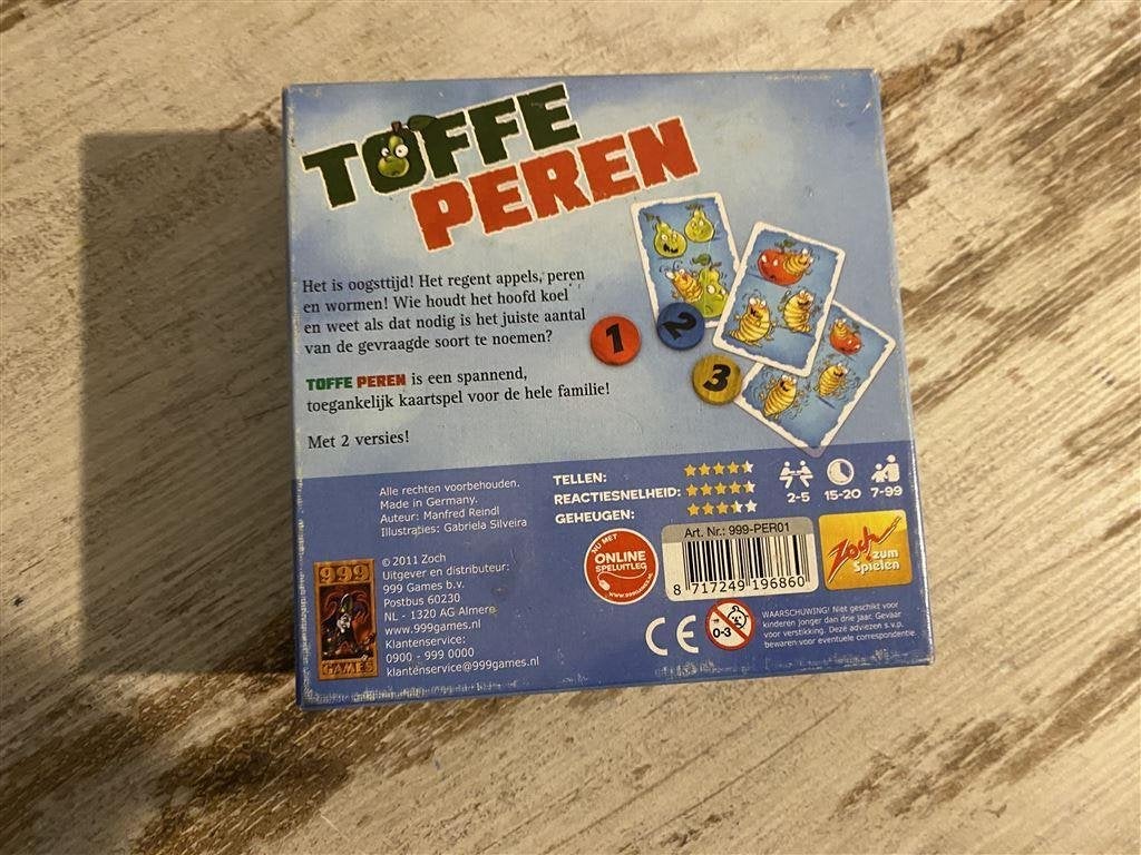 Toffe peren 999 games [s131], Verzenden, Zo goed als nieuw