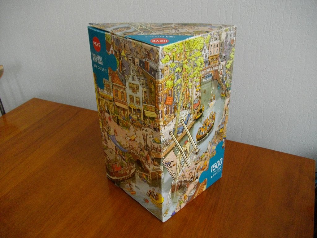Heye 1500 - Say Cheese! - Doro Göbel, Peter Knorr, Ophalen of Verzenden, 500 t/m 1500 stukjes, Gebruikt, Legpuzzel
