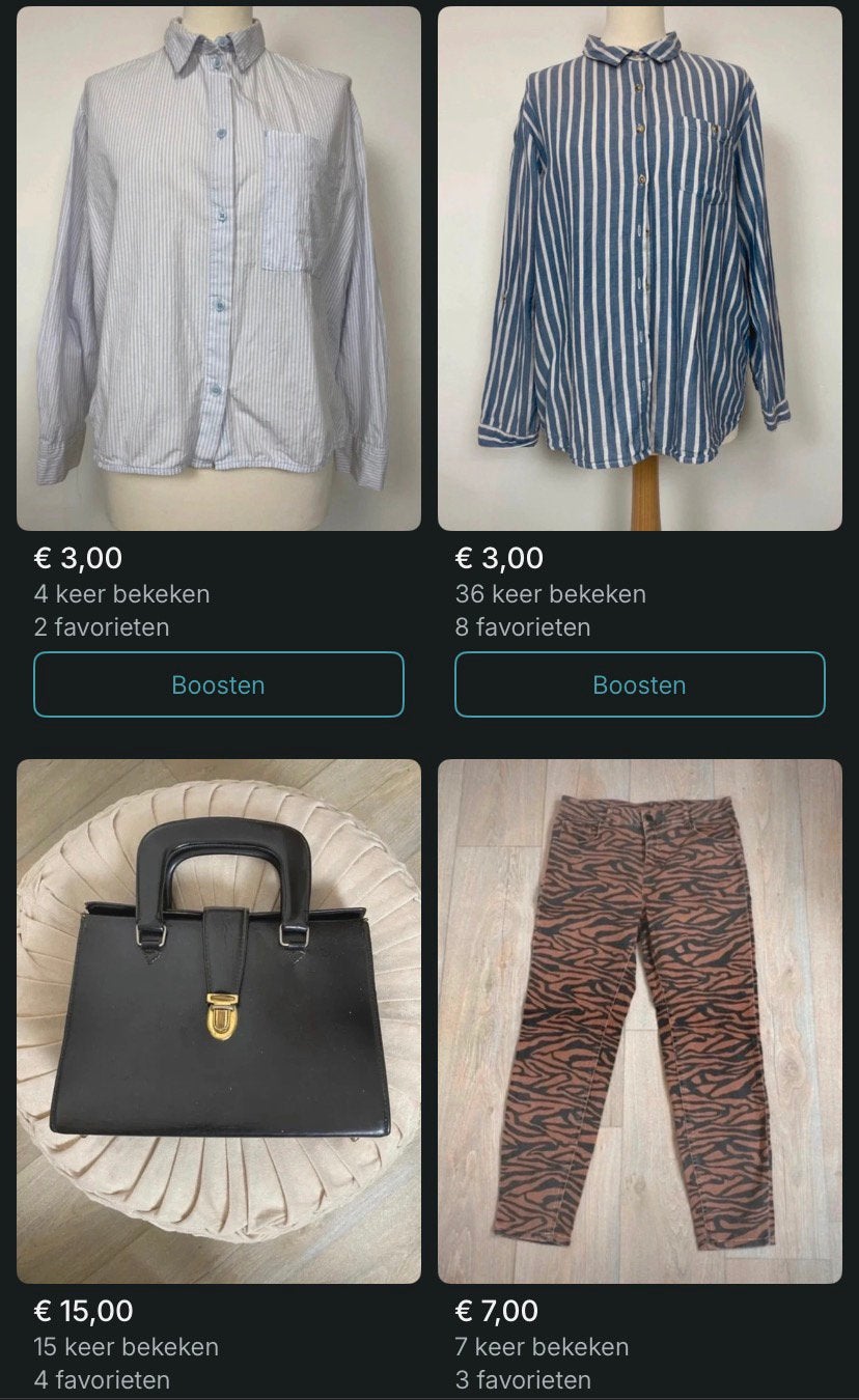 Wekelijks partij tweedehands kleding – €0,75 per item, Ophalen of Verzenden, Zo goed als nieuw