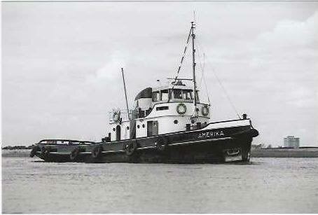 Sleepvaart, Verzamelen, Scheepvaart, Ophalen of Verzenden, Nieuw, Kaart, Foto of Prent