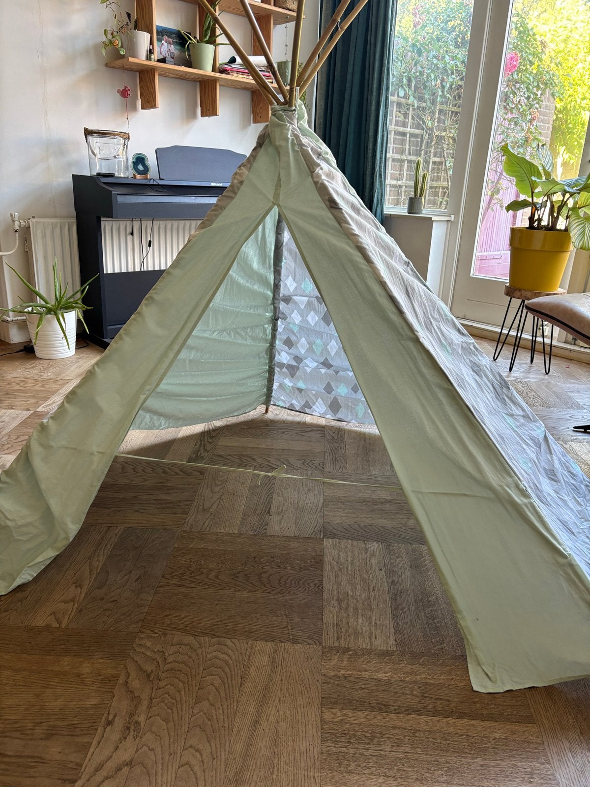 Leuke kinder tipi tent - speelplezier voor binnen en buiten, Ophalen, Gebruikt