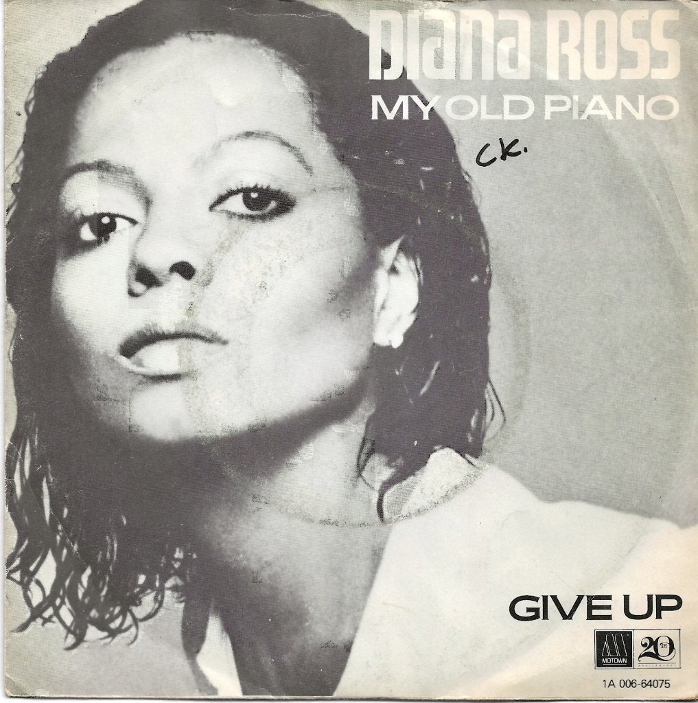 DIANA ROSS 45T SINGLE: MY OLD PIANO, Ophalen of Verzenden, Gebruikt, Pop