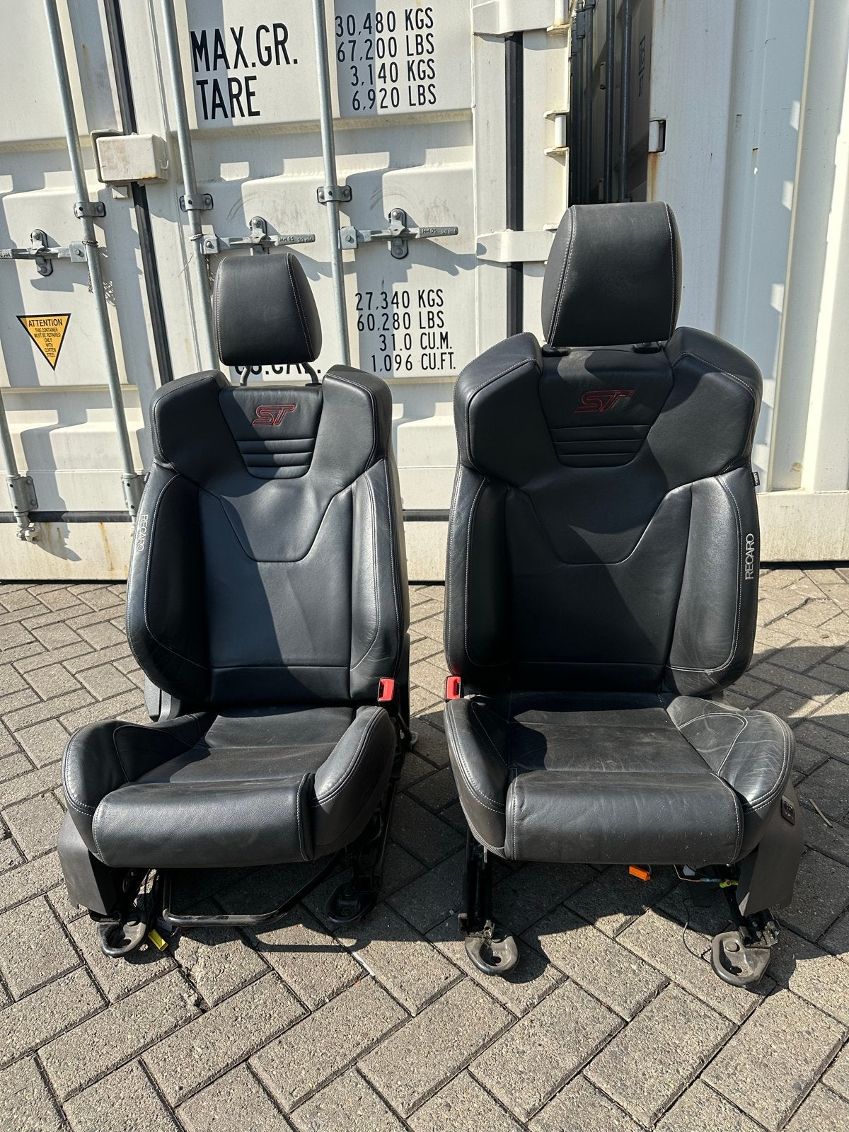 Ford Focus ST Recaro Lederen Voorstoelen, Ophalen, Gebruikt, Ford