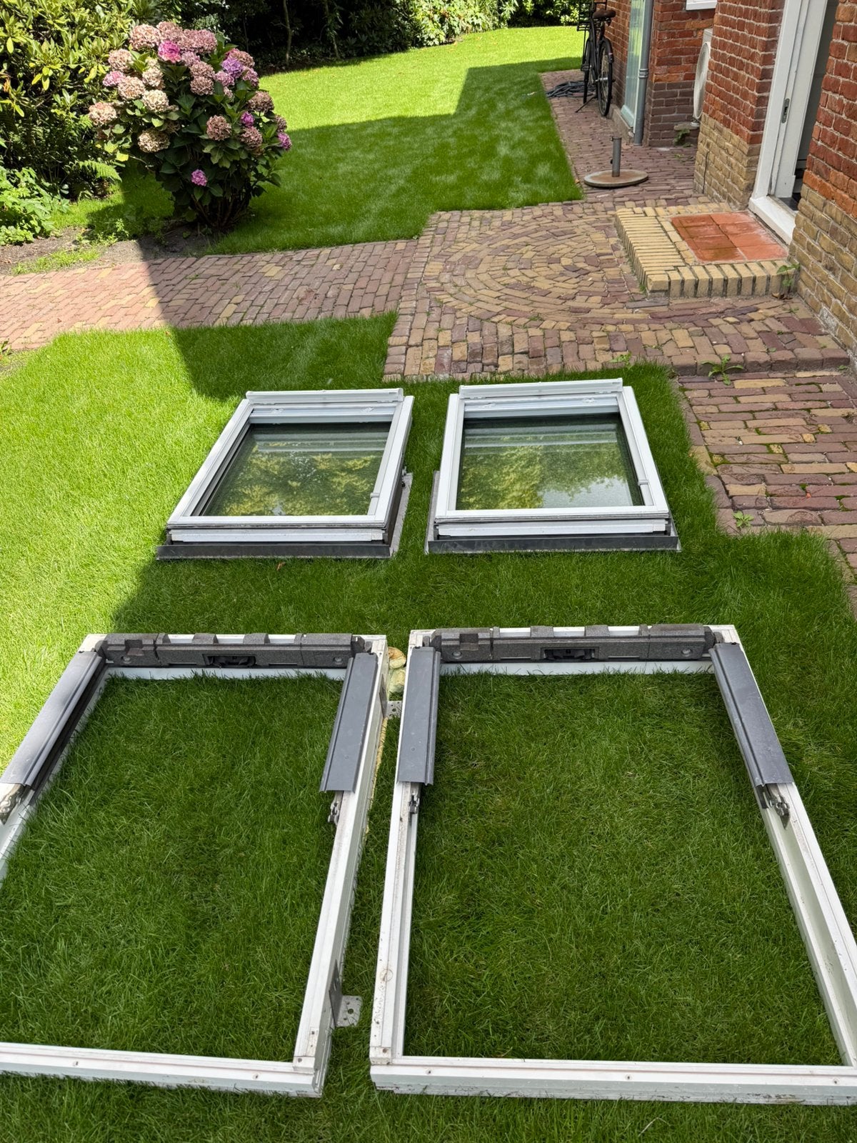 Velux dakramen 2st, Ophalen, Minder dan 80 cm, 80 tot 120 cm, Zo goed als nieuw