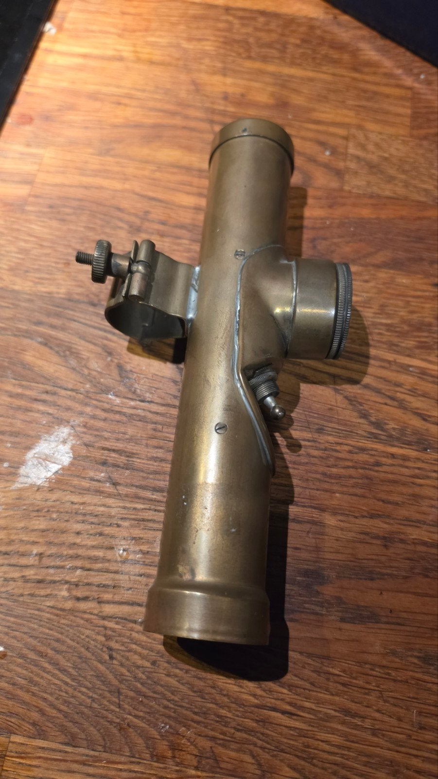 Antieke Franse artillerie  APX AV richtlamp /kijker, Verzamelen, Ophalen of Verzenden