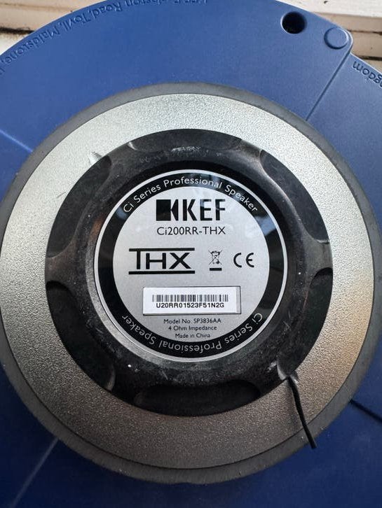 KEF THX certified Atmos Inbouw Luidsprekers CI200RR-THX