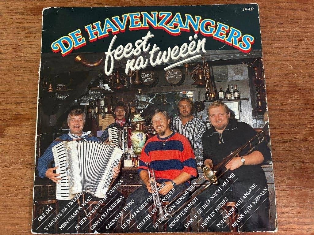 LP De Havenzangers Feest na tweeen, LP, Gebruikt, Ophalen of Verzenden, Levenslied of Smartlap