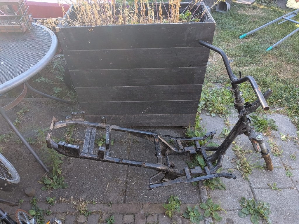 Baotian frame op kenteken, Ophalen, Elektrisch, Overige merken