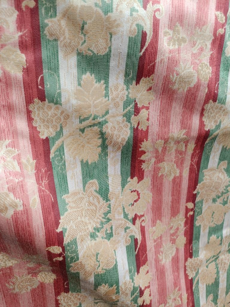 Vintage gordijn DUBBEL GEVOERD FLANEL 2900 gram 270 x 80 cm, Huis en Inrichting, Stoffering | Gordijnen en Lamellen, Ophalen of Verzenden