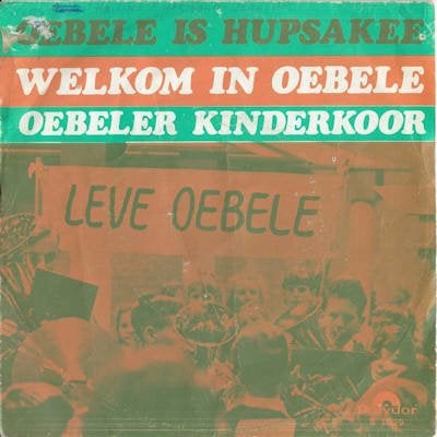 Het OEBELER KINDERKOOR  1969  SUPERSCHIJF !! O301, Cd's en Dvd's, Ophalen of Verzenden, Gebruikt, Pop