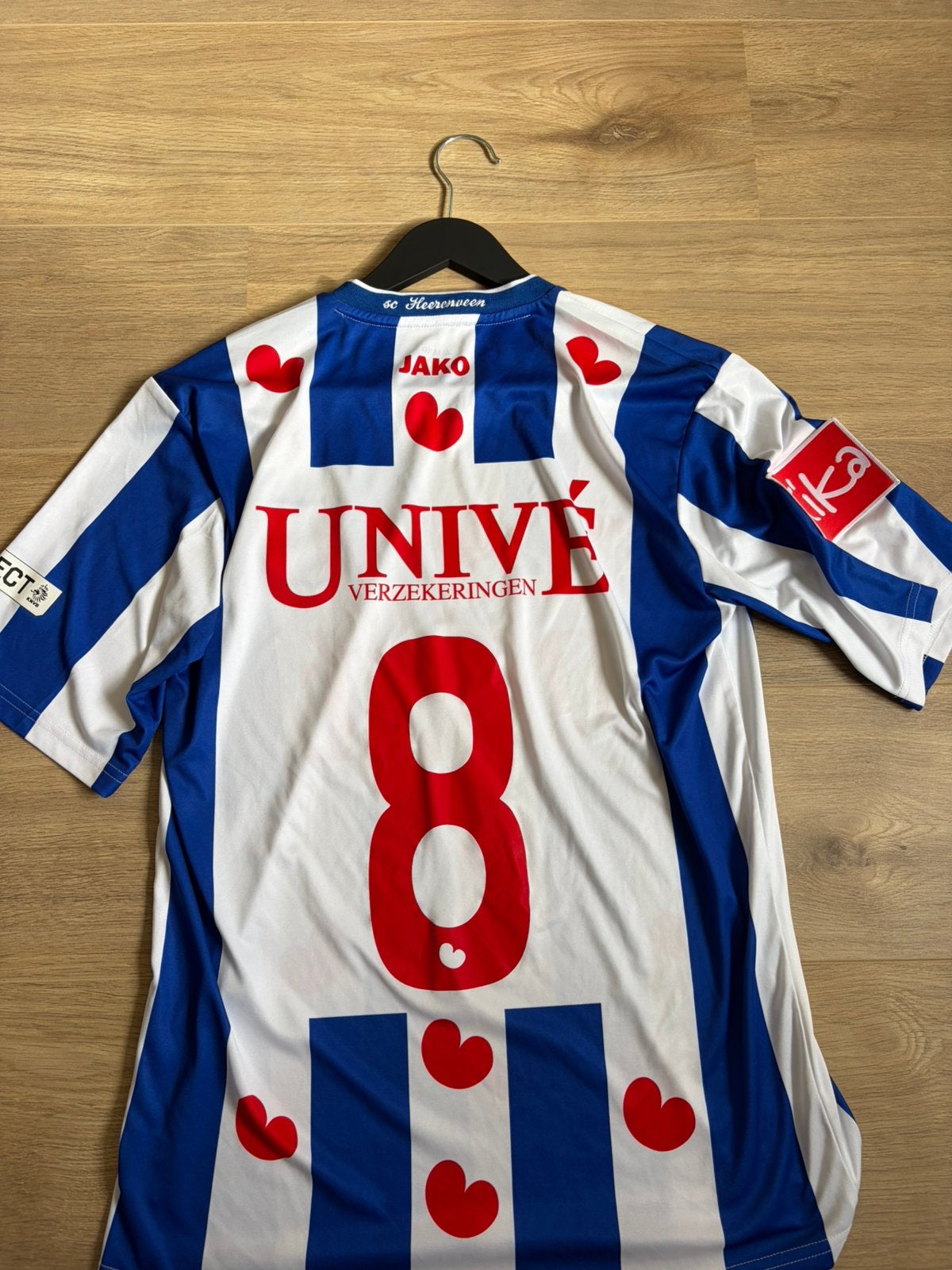 SC Heerenveen Kruiswijk #8 Matchworn vs Vitesse Beker2011/12, Verzamelen, Verzenden, Zo goed als nieuw, Vitesse, Shirt