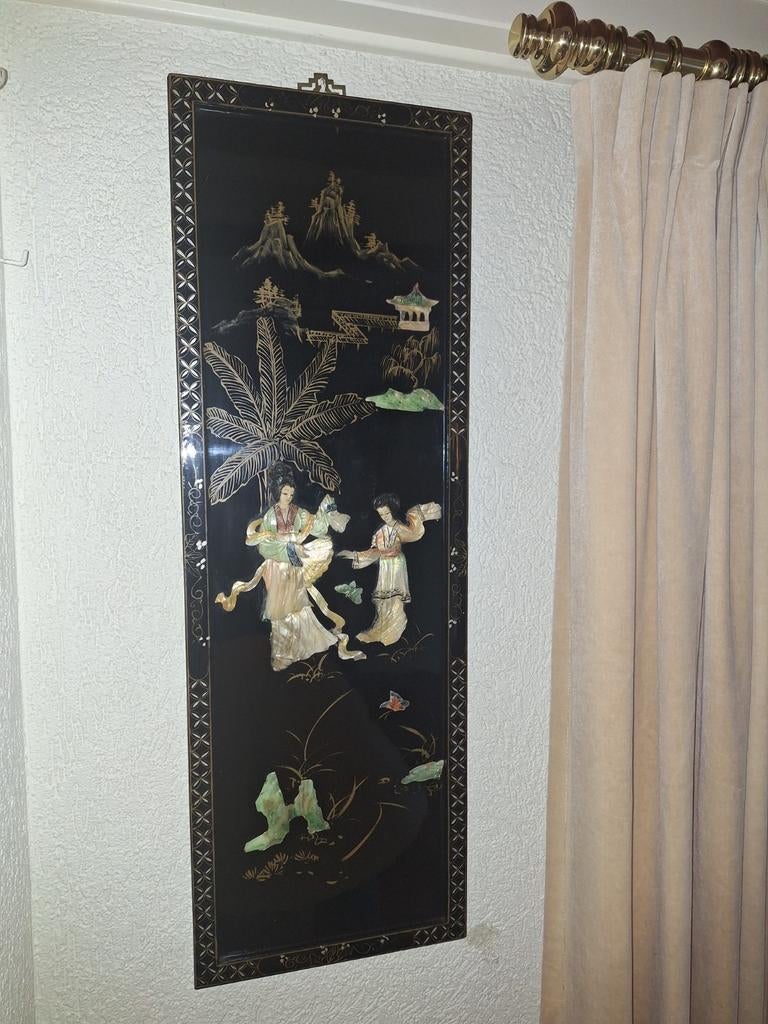 Chinees schilderij, Ophalen