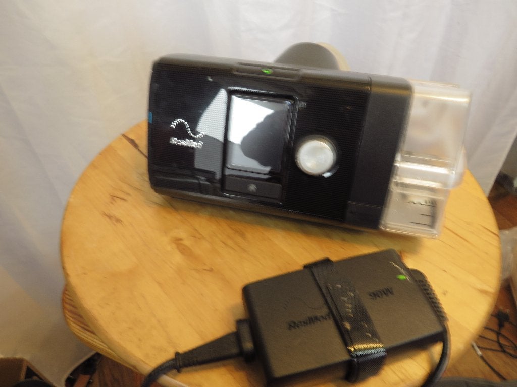 resmed airsense 10 autoset usa stekker 350 uur, Ophalen of Verzenden, Gebruikt