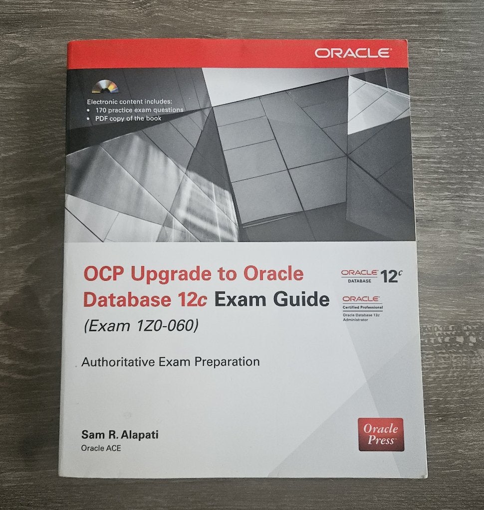 Oracle Database 12c Exam Guide (1Z0-060), Ophalen of Verzenden, Beta, Zo goed als nieuw, Niet van toepassing