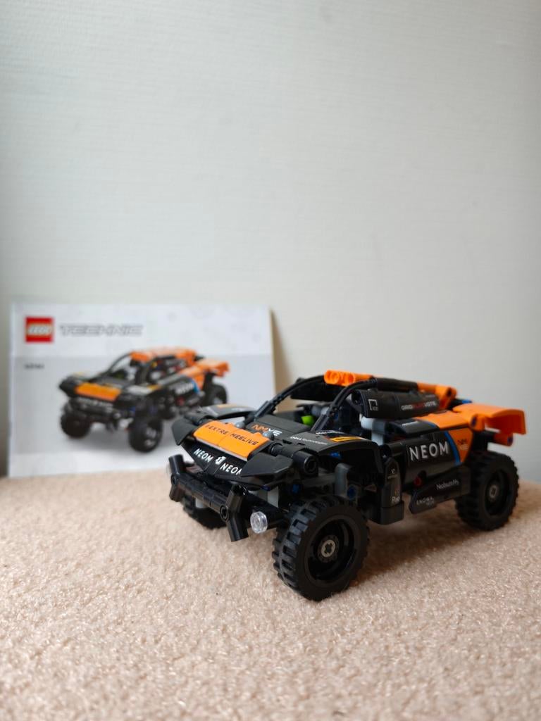 42166 Lego McLaren Extreme E, Ophalen, Lego, Compleet, Zo goed als nieuw