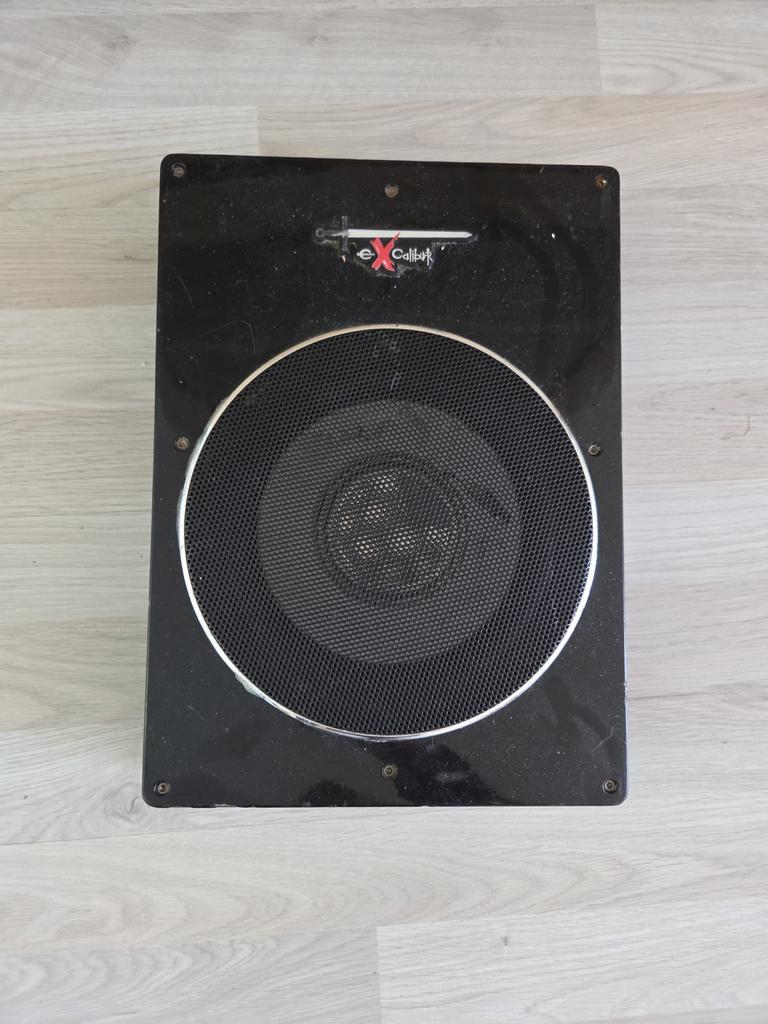 Excalibur actieve subwoofer voor auto, Ophalen of Verzenden, Zo goed als nieuw