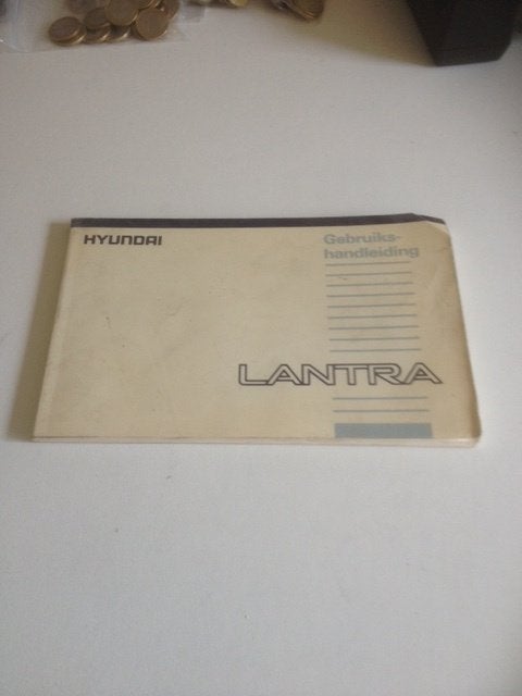 Hyundai Lantra Gebruikershandleiding    1992     NL, Auto diversen, Handleidingen en Instructieboekjes, Ophalen of Verzenden