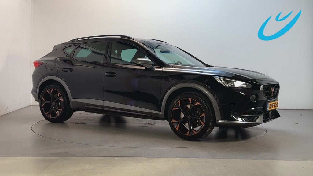 Cupra Formentor 1.4 e-Hybrid 245pk VZ Copper Edition Camera, Auto's, Cupra, Gebruikt, 4 cilinders, Leder en Stof, Zwart