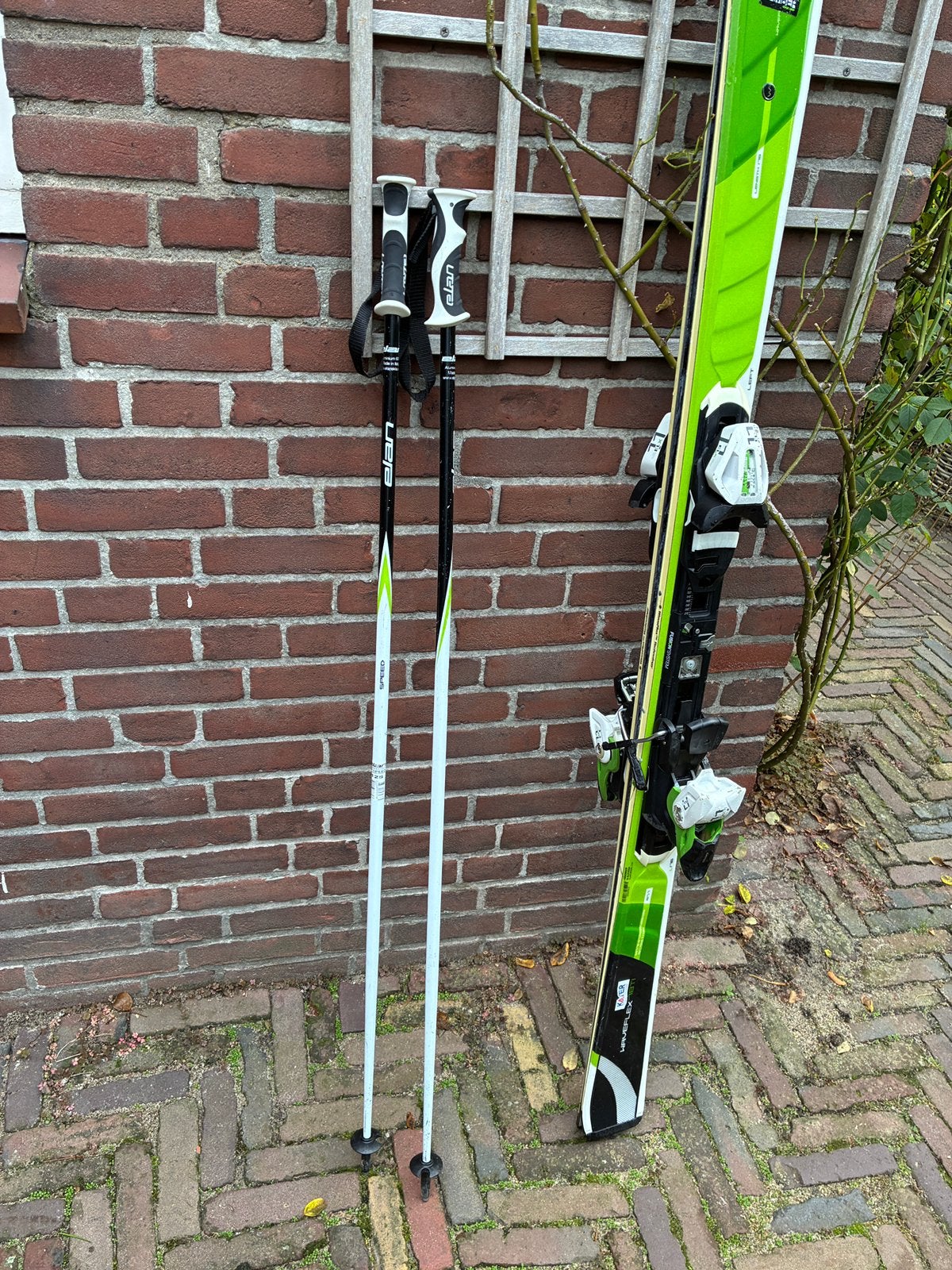 Elan amphibio 78TI Ski’s + stokken en zak, Overige merken, 160 tot 180 cm, Gebruikt, Ophalen of Verzenden