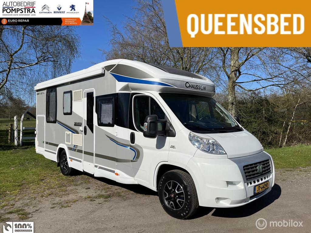 Chausson TITANIUM 728EB/4 PERSOONS/OFF-GRID/QUEENSBED/HEFBED, Chausson, Airbags, 7 tot 8 meter, Half-integraal