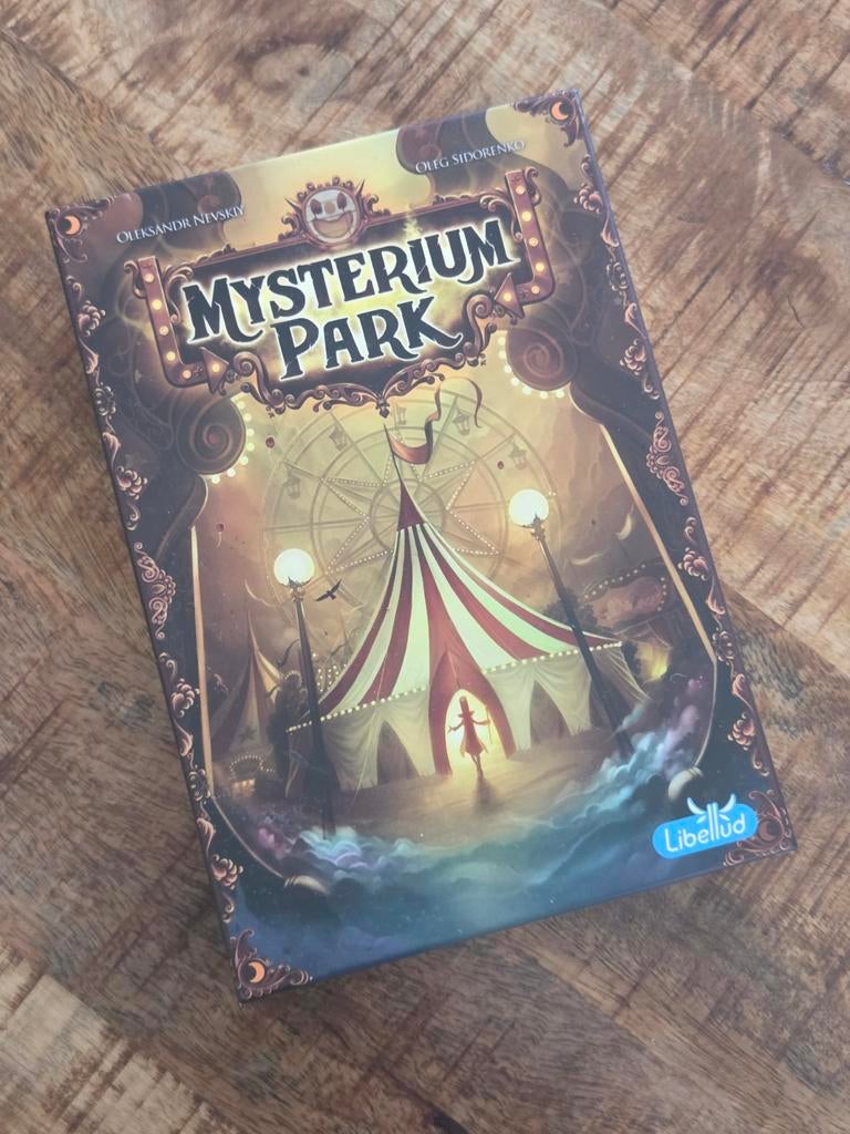 Mysterium Park Bordspel - Spannend Coöperatief Spel, Vijf spelers of meer, Ophalen of Verzenden, Zo goed als nieuw, Libellud