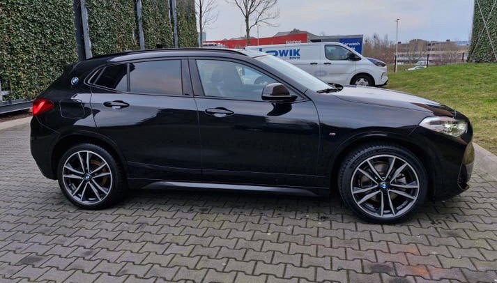 BMW X2 Xdrive25e 220pk M-Sport, Pano, Keyles, Hud, Leer, Led, Auto's, BMW, Automaat, Zwart, Vierwielaandrijving, 1705 kg