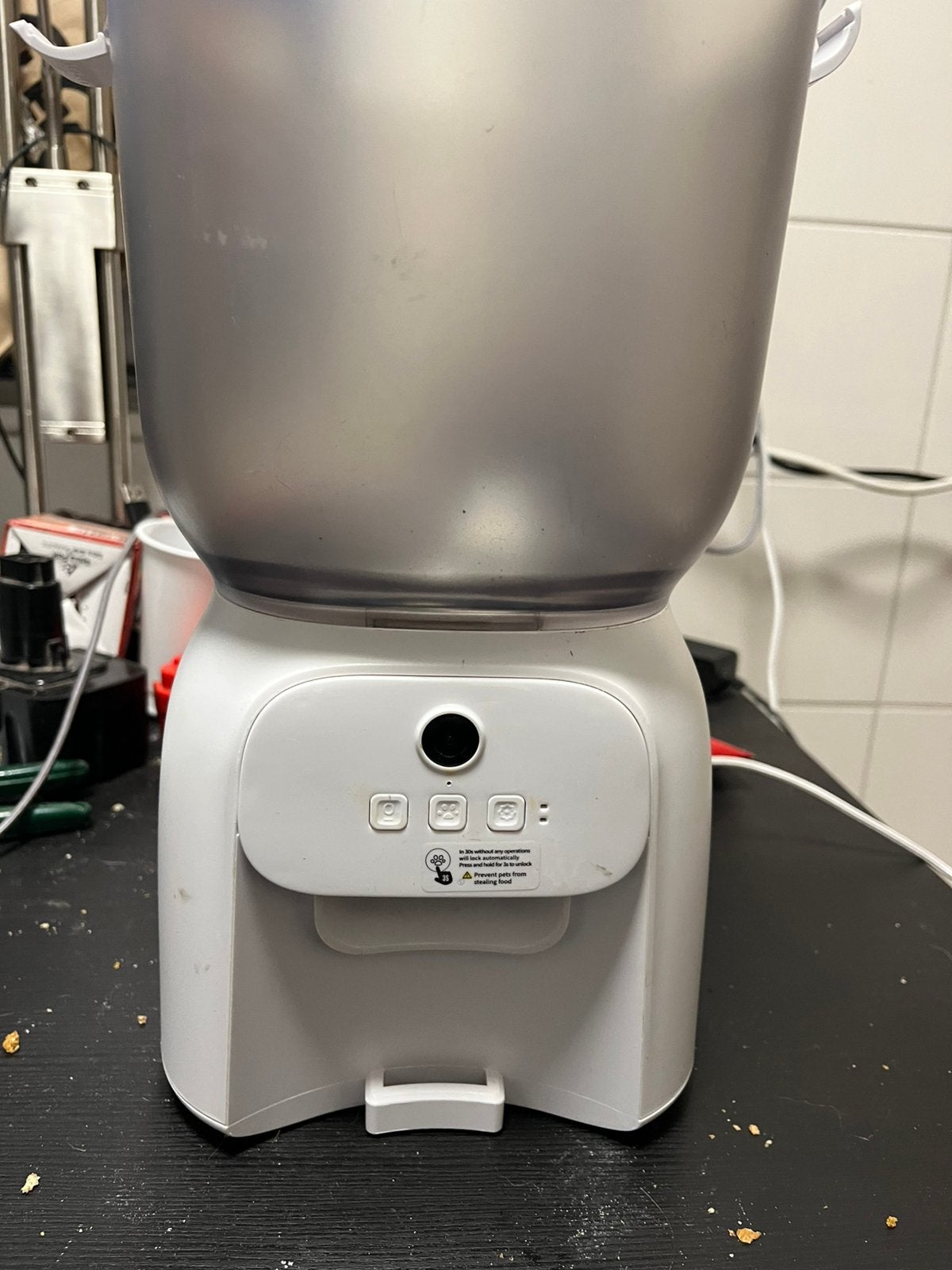 Pawz automatische voer dispenser voor katten, Ophalen of Verzenden, Zo goed als nieuw
