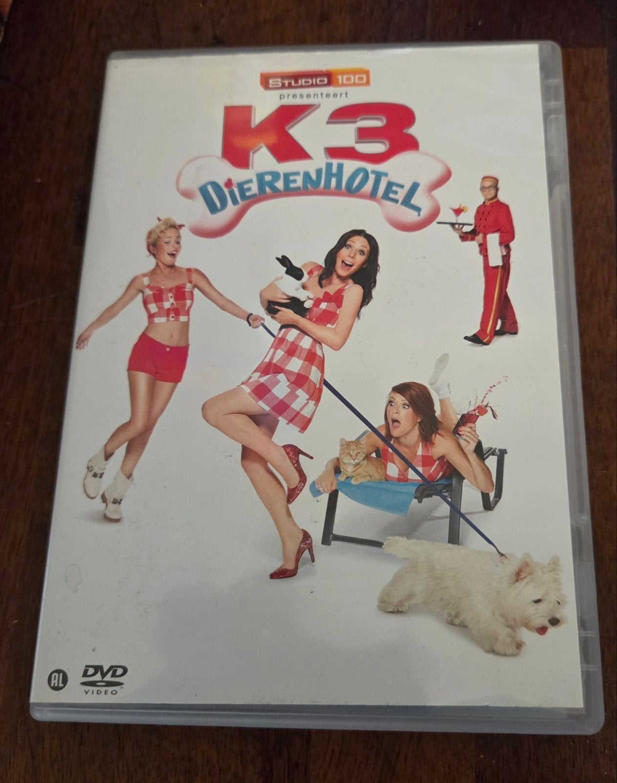K3 Dierenhotel - DVD, Alle leeftijden, Zo goed als nieuw, Familie, Film