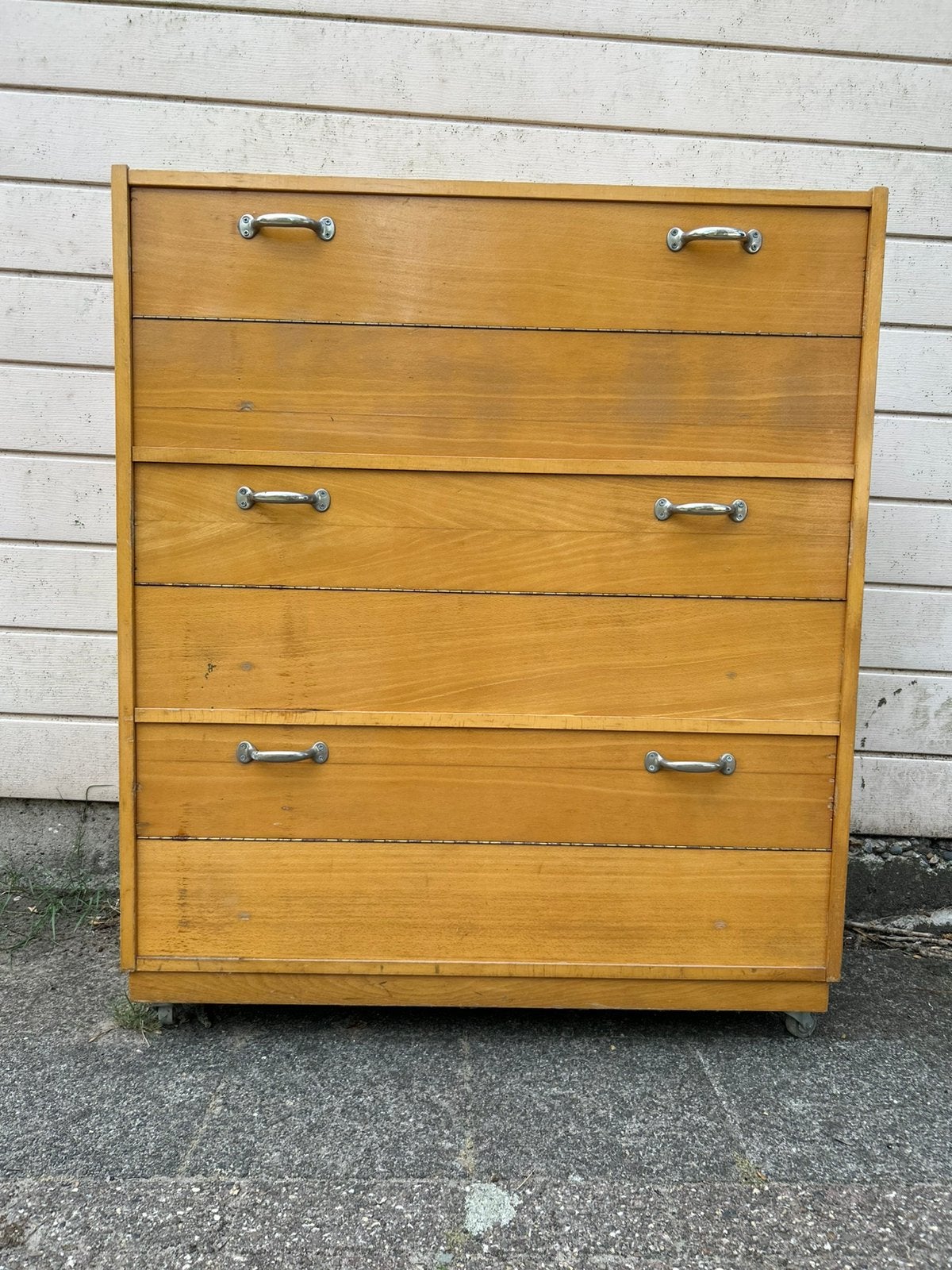 Vintage schoolkast, Ophalen, Gebruikt
