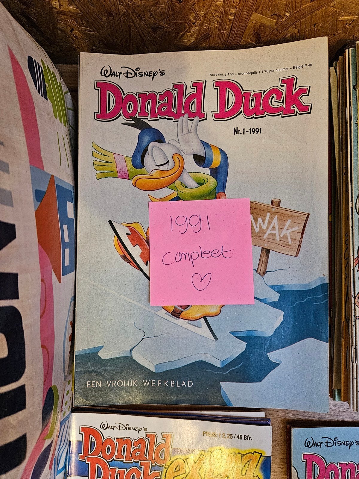 Donald Duck weekblad, diverse jaargangen, Complete serie of reeks, Europa, Donald Duck, Ophalen