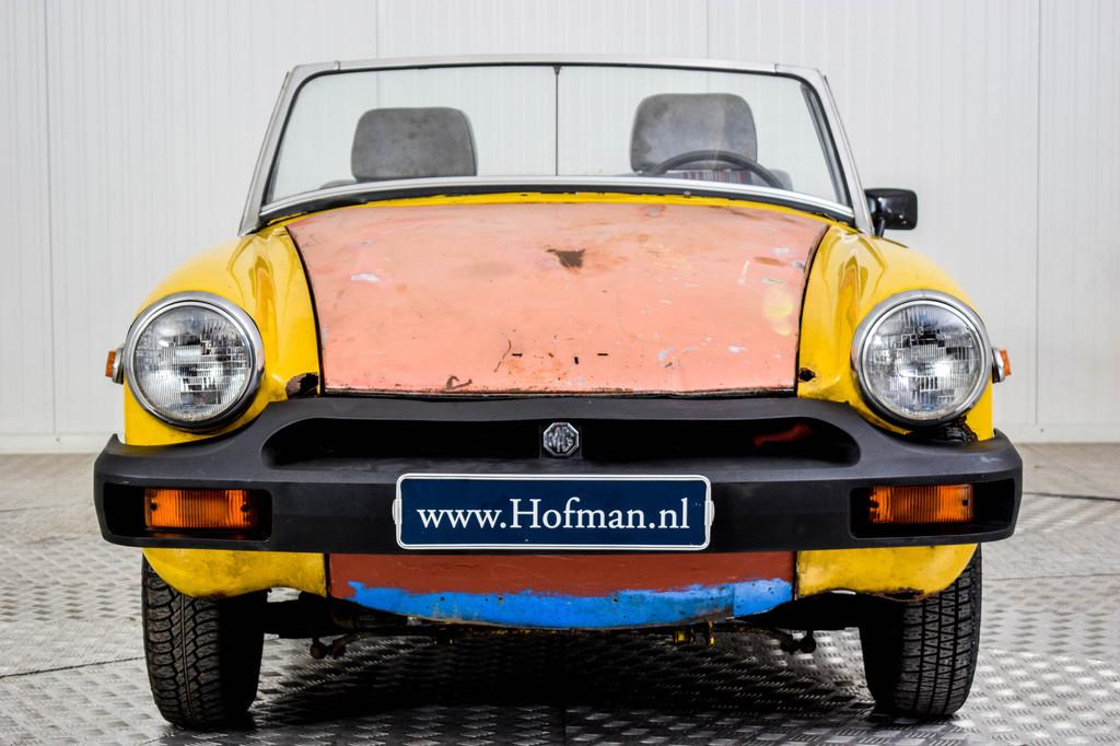 MG Midget 1500 (bj 1978), Auto's, MG, Achterwielaandrijving, Gebruikt, Cabriolet, Bedrijf