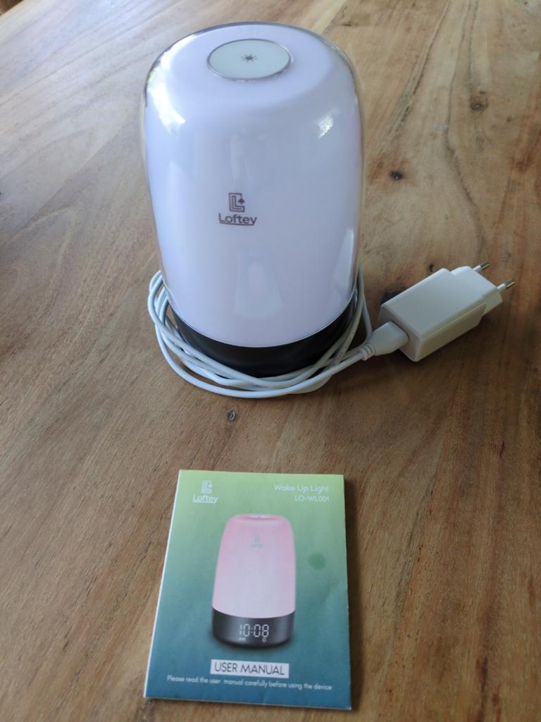 Loftfey Wake Up Light Wekker, Witgoed en Apparatuur, Wekkers, Zo goed als nieuw, Digitaal, Ophalen of Verzenden