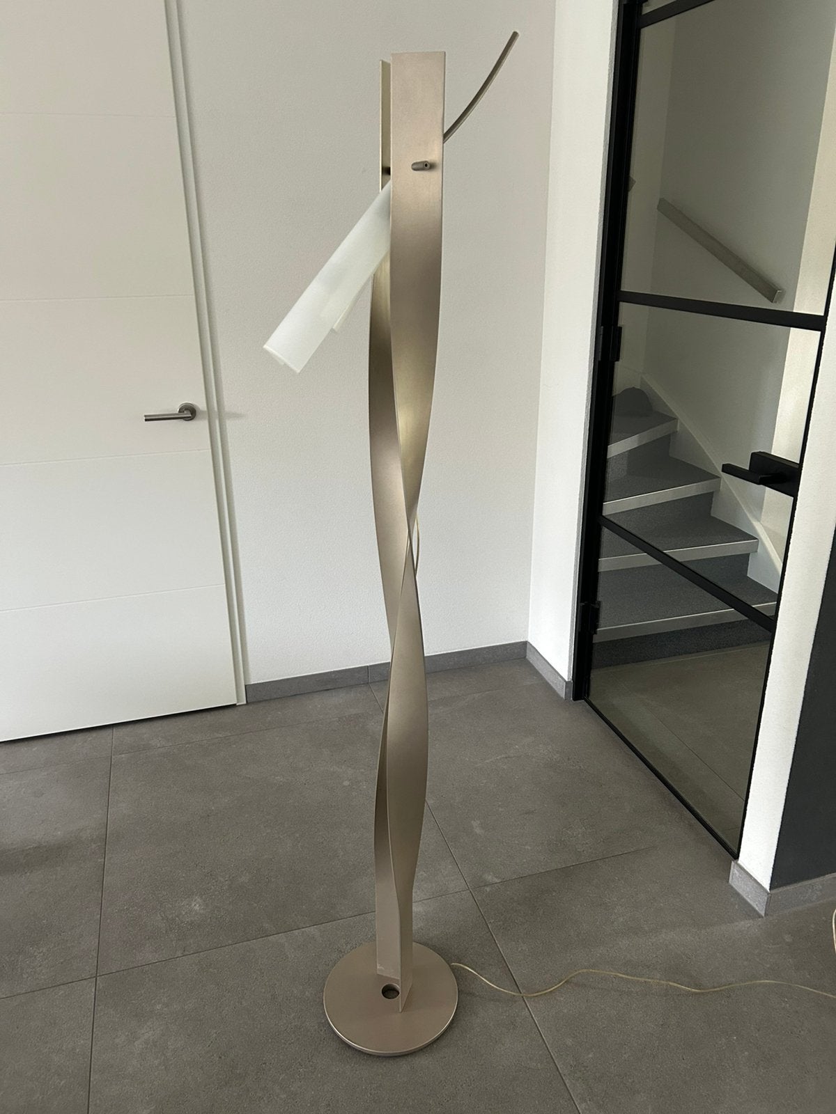 Sergio Terzani model Lola Darling design murano glazen lamp, Huis en Inrichting, Lampen | Vloerlampen, Ophalen, Zo goed als nieuw