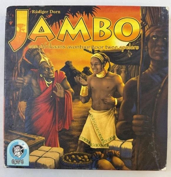 Jambo White Goblin Games Strategie Bordspel Nederlands 2008, Coolsingel 104, 3011 AG Rotterdam, Netherlands, Verzenden, Een of twee spelers