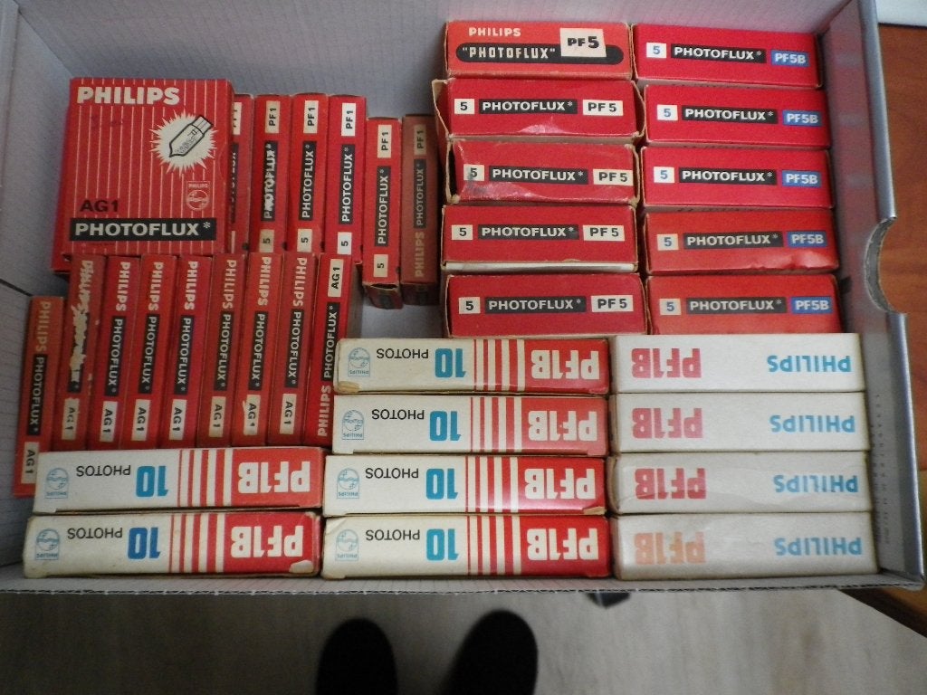 partij flitslampjes 4 soorten, Ophalen of Verzenden, Nieuw, Flitslamp, Philips