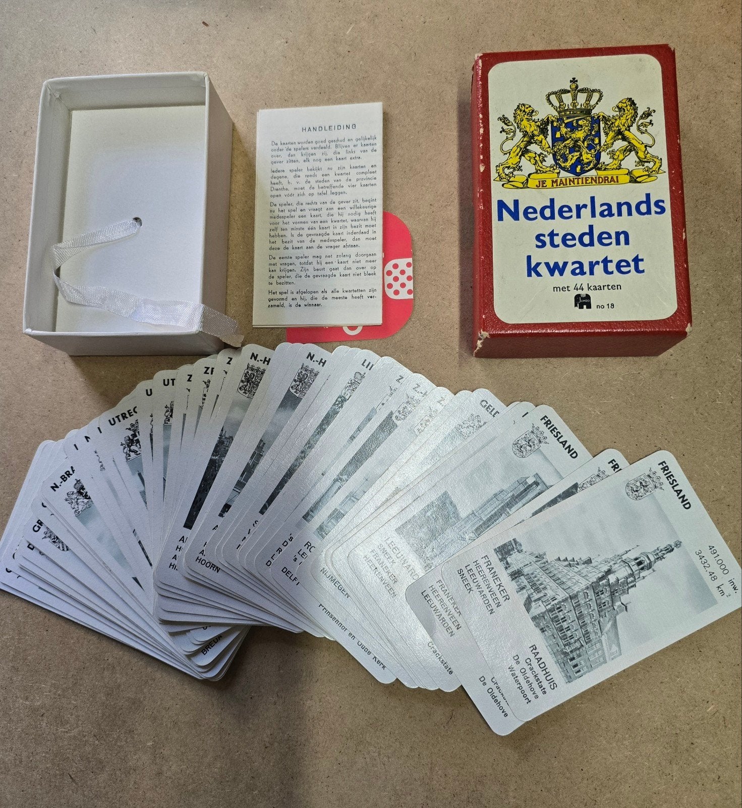 Steden kwartet, Ophalen of Verzenden, Zo goed als nieuw, Kwartet(ten)