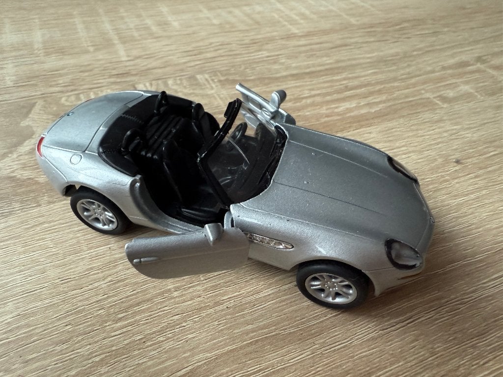 BMW 28 zilver Welly n.9755, Ophalen of Verzenden, Gebruikt, Auto