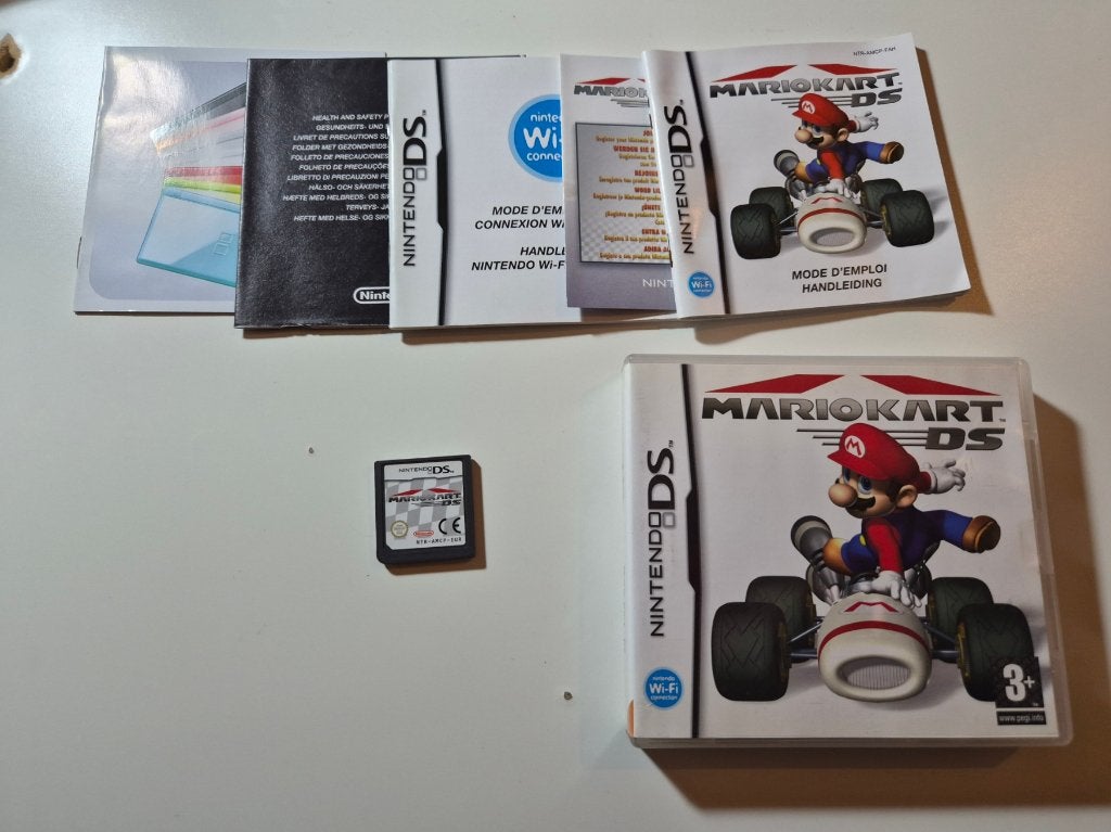 Mario Kart DS Nintendo DS – Compleet + handleiding, Spelcomputers en Games, Gebruikt, Verzenden, 1 speler, Racen en Vliegen