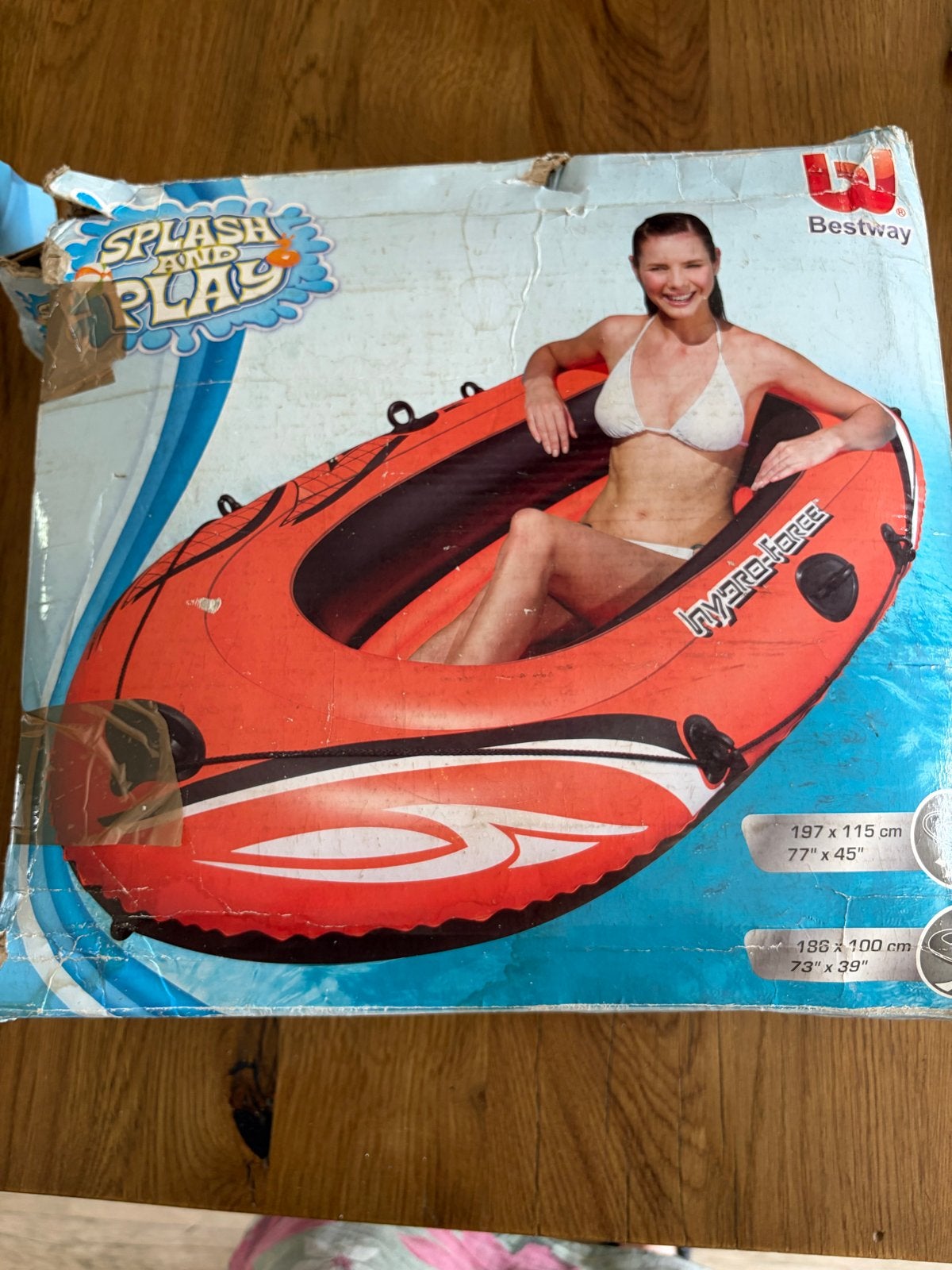 Bestway Hydro-Force Opblaasboot - Nieuw in doos, Ophalen of Verzenden, Nieuw