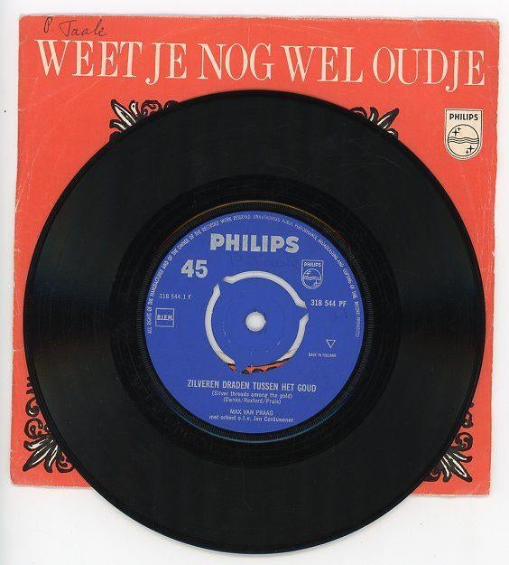 Single van Max van Praag uit 1961, Ophalen of Verzenden, Gebruikt, 12 inch, Levenslied of Smartlap